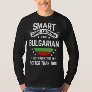 Bulgaarse vlag inheemse trots bulgaarse roo t-shirt