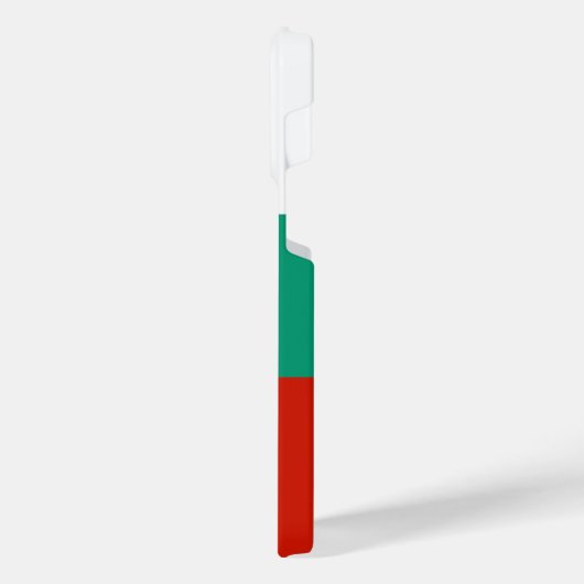Bulgaarse vlag iPhone hoesje (Linkerkant)
