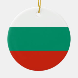 Bulgaarse vlag keramisch ornament