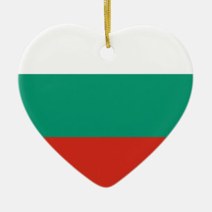 Bulgaarse vlag keramisch ornament