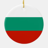 Bulgaarse vlag keramisch ornament (Achterkant)