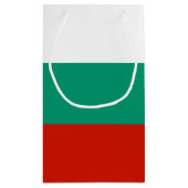 Bulgaarse vlag klein cadeauzakje (Achterkant)
