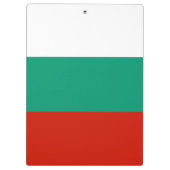 Bulgaarse vlag klembord (Achterkant)
