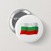 Bulgaarse Vlag Knop Ronde Button 5,7 Cm (Voorkant /achterkant)