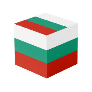 Bulgaarse vlag kubus