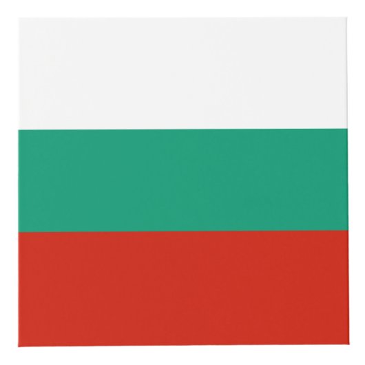 Bulgaarse vlag kubus (Voorkant)