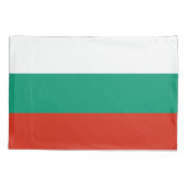 Bulgaarse vlag kussensloop (Achterkant)