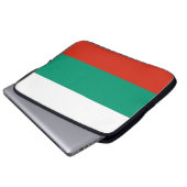 Bulgaarse vlag laptop sleeve (Voorkant onderkant)