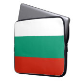 Bulgaarse vlag laptop sleeve (Voorkant Links)