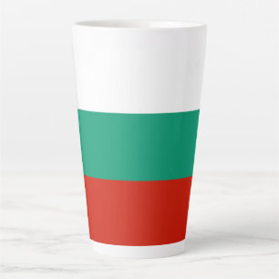 Bulgaarse vlag latte mok