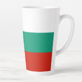 Bulgaarse vlag latte mok (Rechts)