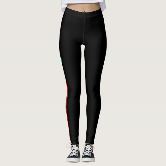 Bulgaarse vlag leggings (Voorkant)