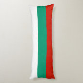 Bulgaarse vlag lichaamskussen (Achterkant (Verticaal))