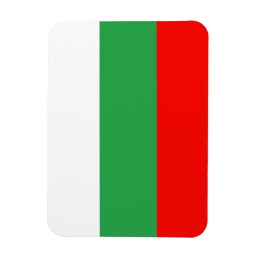 Bulgaarse vlag magneet (Verticaal)