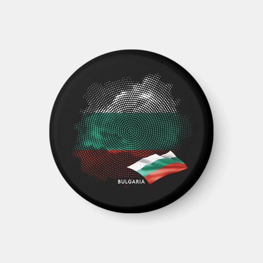 Bulgaarse vlag magneet (Voorkant)