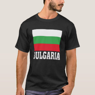 Bulgaarse Vlag Patriottisch Nationale Roots Souven T-shirt
