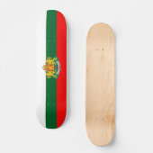 Bulgaarse vlag persoonlijk skateboard (Voorkant)