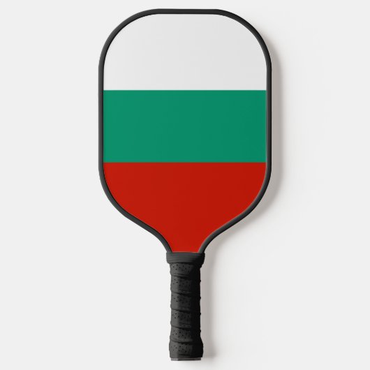 Bulgaarse vlag pickleball paddle (Voorkant)