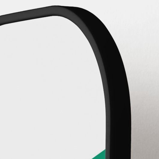 Bulgaarse vlag pickleball paddle (Links Detail)