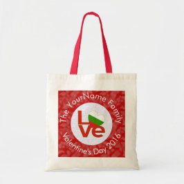 Bulgaarse vlag Rode letters houden wit op rood Tote Bag