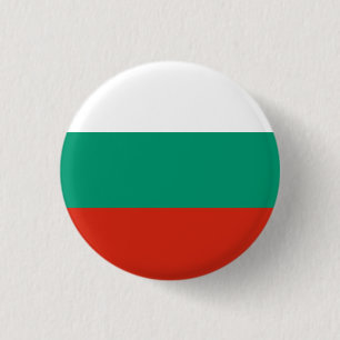 Bulgaarse vlag ronde button 3,2 cm