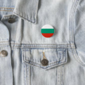 Bulgaarse vlag ronde button 3,2 cm (In situ)