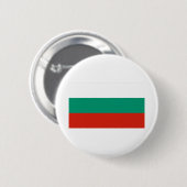 Bulgaarse vlag ronde button 5,7 cm (Voorkant /achterkant)