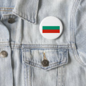 Bulgaarse vlag ronde button 5,7 cm (In situ)