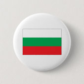 Bulgaarse vlag ronde button 5,7 cm (Voorkant)
