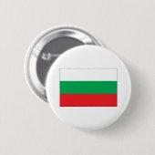 Bulgaarse vlag ronde button 5,7 cm (Voorkant /achterkant)
