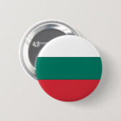 Bulgaarse vlag ronde button 5,7 cm (Voorkant /achterkant)