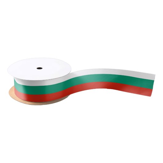 Bulgaarse vlag satijnen lint (Spoel)