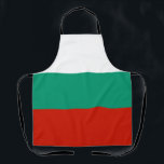 Bulgaarse vlag schort<br><div class="desc">Een ideaal geschenk voor al diegenen die patriottisch zijn van hun land!</div>