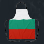 Bulgaarse vlag schort<br><div class="desc">Een ideaal geschenk voor al diegenen die patriottisch zijn van hun land!</div>
