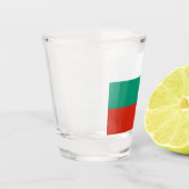 Bulgaarse vlag shot glas (Links)