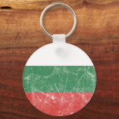  Bulgaarse vlag Sleutelhanger (Voorkant)