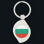 Bulgaarse vlag sleutelhanger<br><div class="desc">Bulgaarse vlag</div>