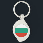 Bulgaarse vlag sleutelhanger<br><div class="desc">Bulgaarse vlag</div>