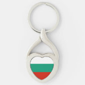 Bulgaarse vlag sleutelhanger (Voorkant)