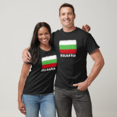 Bulgaarse vlag steunt Bulgaarse Mannen T-shirt (Unisex)