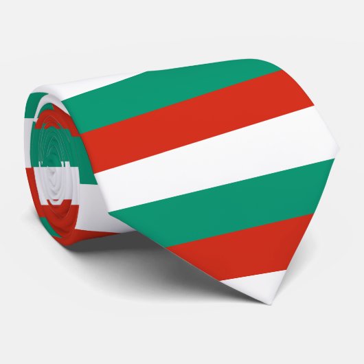 Bulgaarse vlag stropdas (Opgerold)