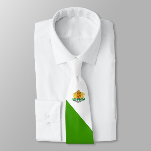 Bulgaarse vlag stropdas (Gebonden)