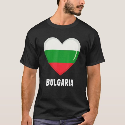 Bulgaarse vlag t-shirt (Voorkant)