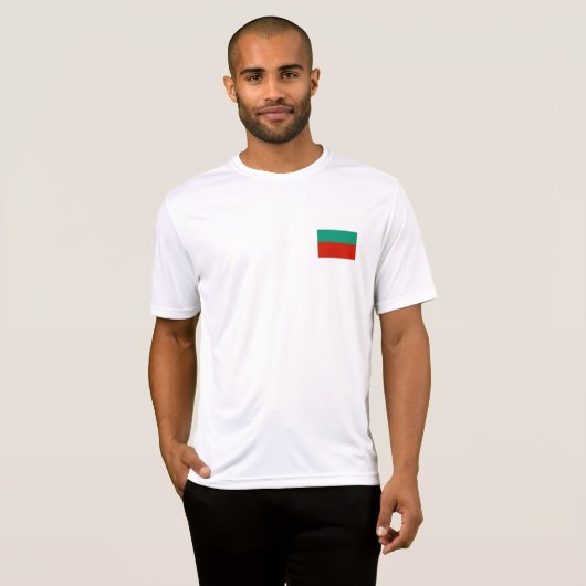 Bulgaarse vlag t-shirt (Voorkant volledig)