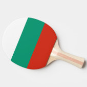 Bulgaarse vlag tafeltennisbatje (Zijkant)