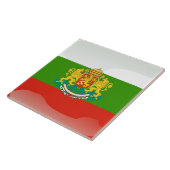 Bulgaarse vlag tegeltje (Zijkant)