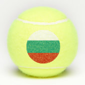 Bulgaarse vlag tennisballen (Achterkant)