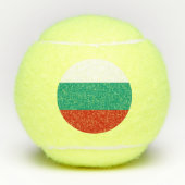 Bulgaarse vlag tennisballen (Voorkant)