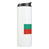 Bulgaarse vlag thermosbeker (Gedraaid links)