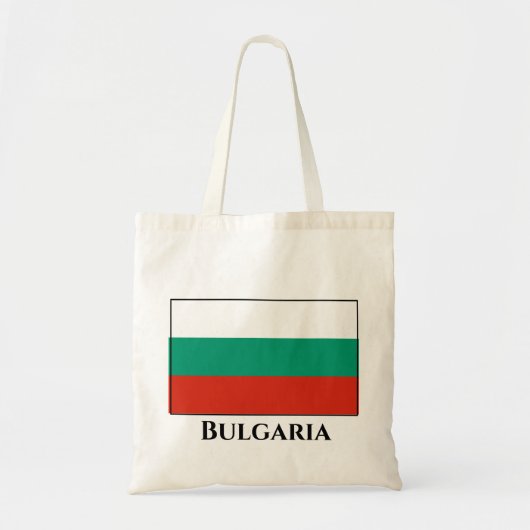 Bulgaarse vlag tote bag (Voorkant)